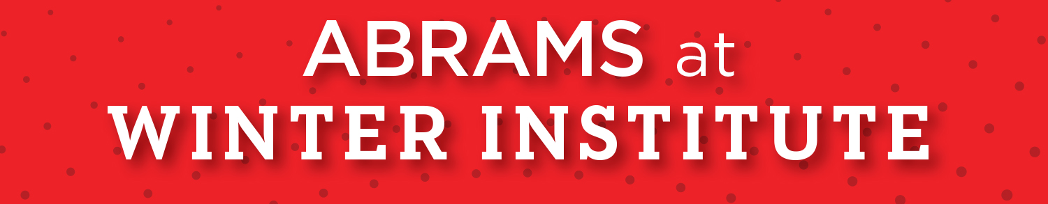 Abrams At Winter Institute 2018